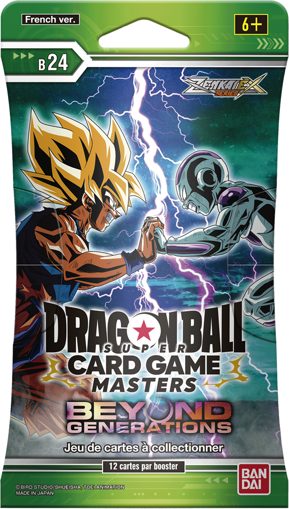 DRAGON BALL : BOOSTER BLISTER ZENKAI 07 (24) FR - flash vidéo