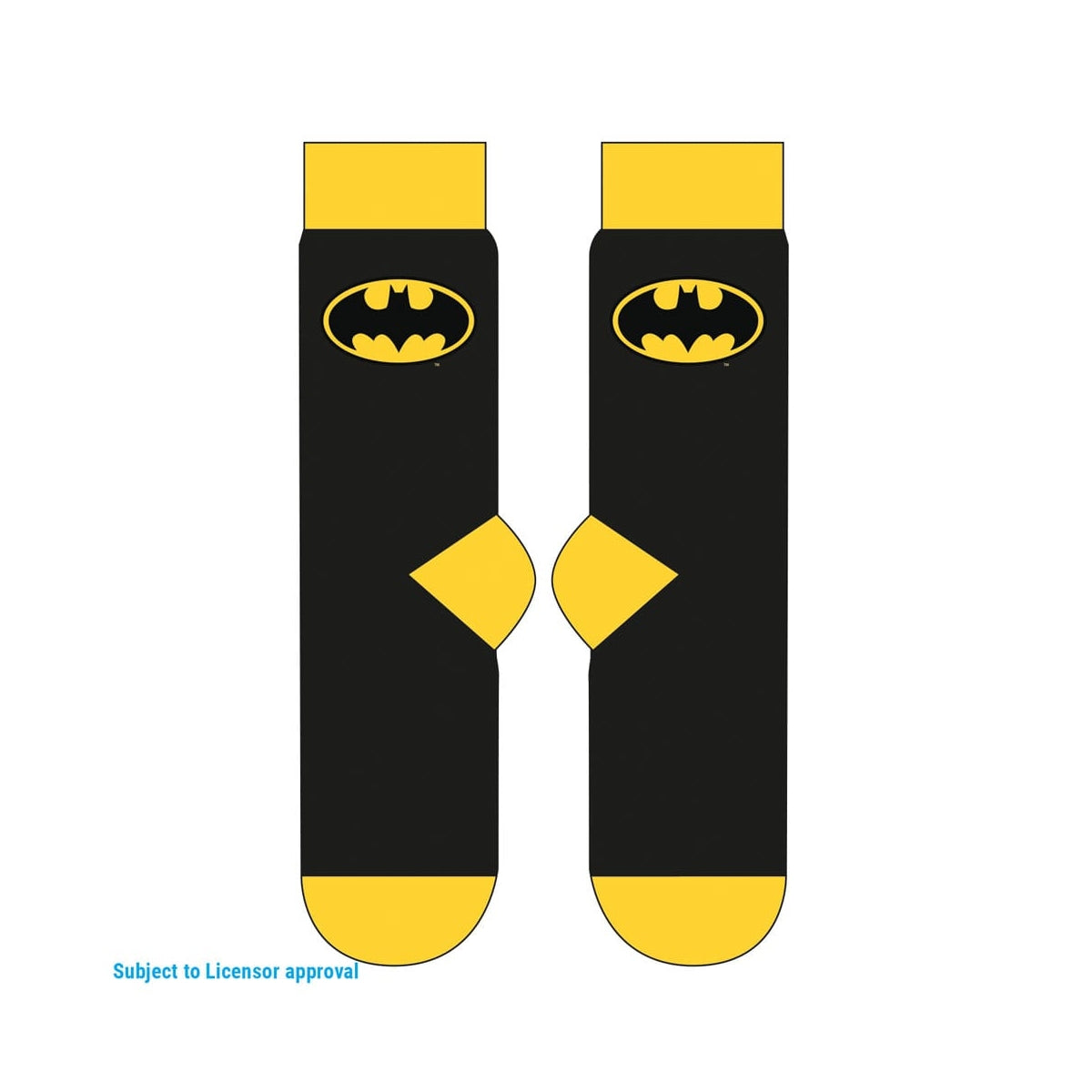 Batman - Coffret cadeau avec tasse 315ml et paire de chaussette EU 41-45 "Logo"