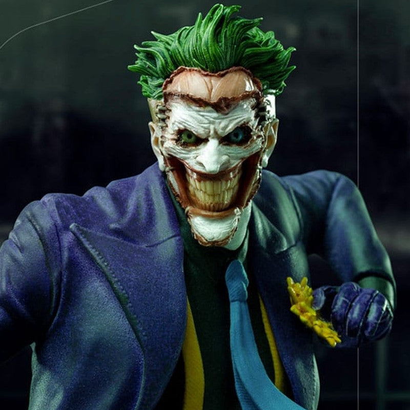 Iron Studios - Deluxe Arts Scale 1/10 - DC Comics - The Joker Statue 23cm - flash vidéo