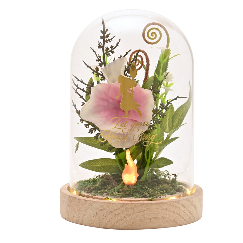 Disney - Vaiana - Cloche Florale avec Lumière Néon "Vaiana"