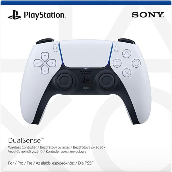 PS5 DualSense Wireless Controller White - flash vidéo