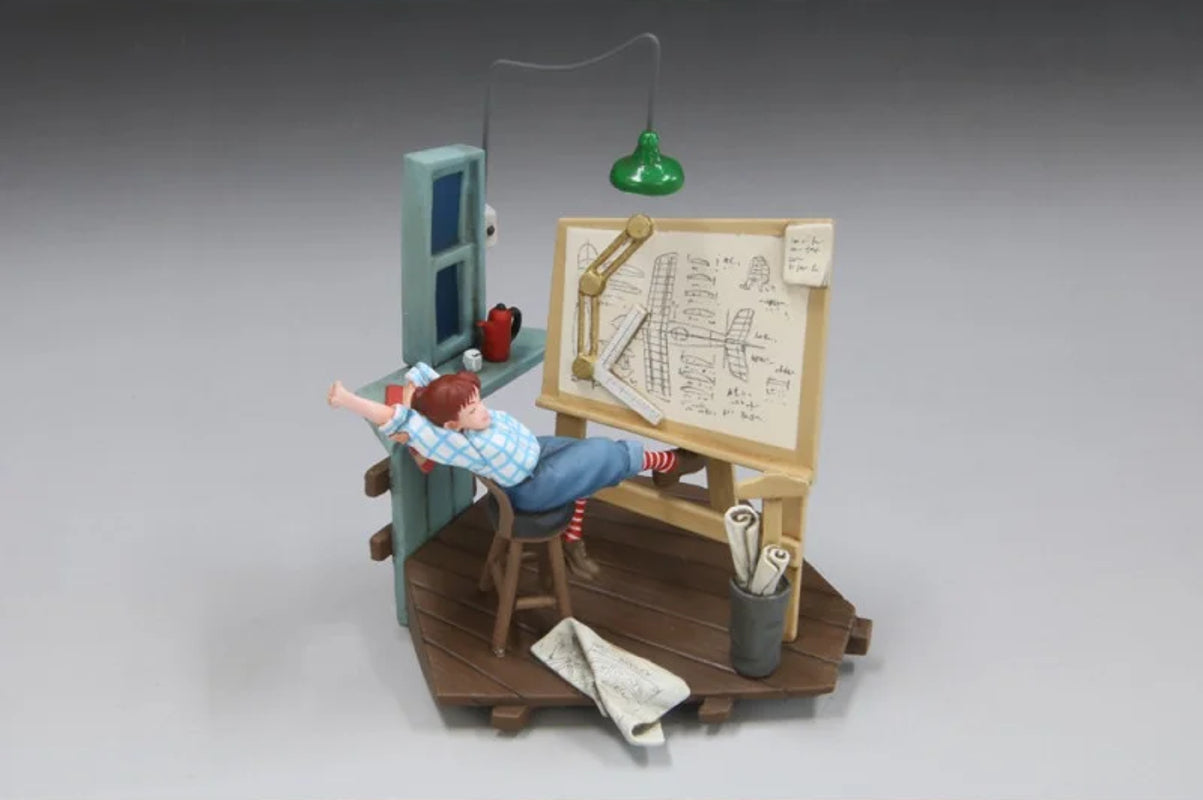 Ghibli - Porco Rosso - Maquette à peindre de Fio qui s'étire au 1/48