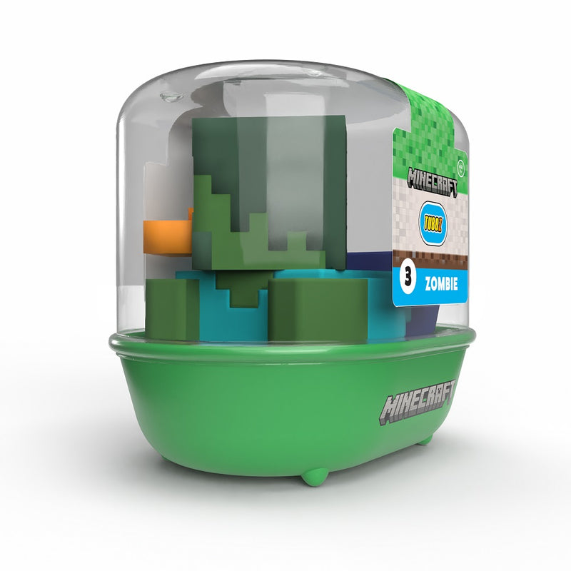 Numskull - TUBBZ Canard de bain - Minecraft - Zombie (Première Édition) - 9cm