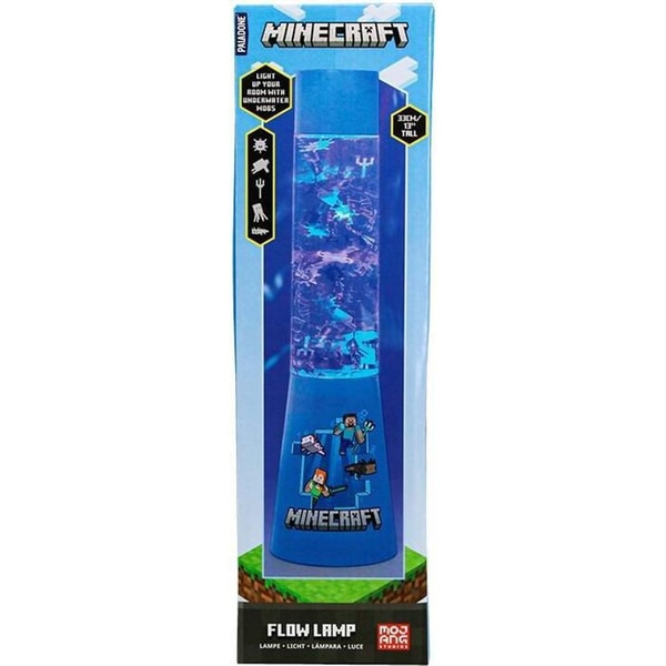 Mojang Studios - Minecraft - Lampe à lave en plastique 33cm - flash vidéo