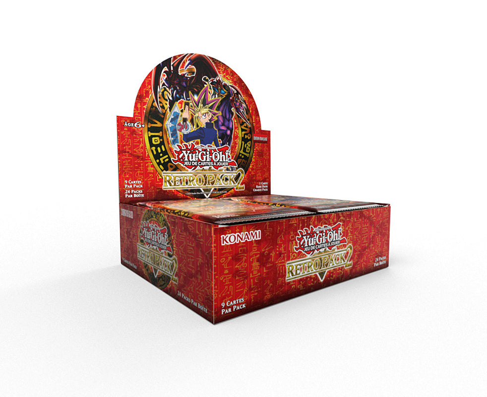 Yu-Gi-Oh! JCC - Display de Pack de Booster Retro Pack 2 de réimpression (24 Boosters)