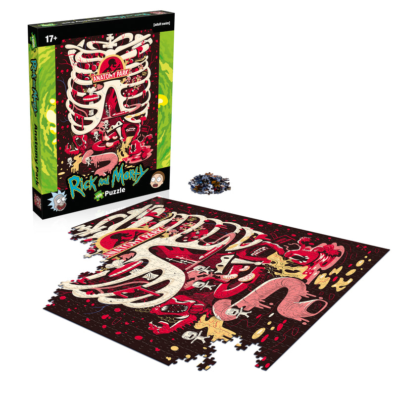 Rick & Morty - Parc Anatomique Puzzle 1000 pcs