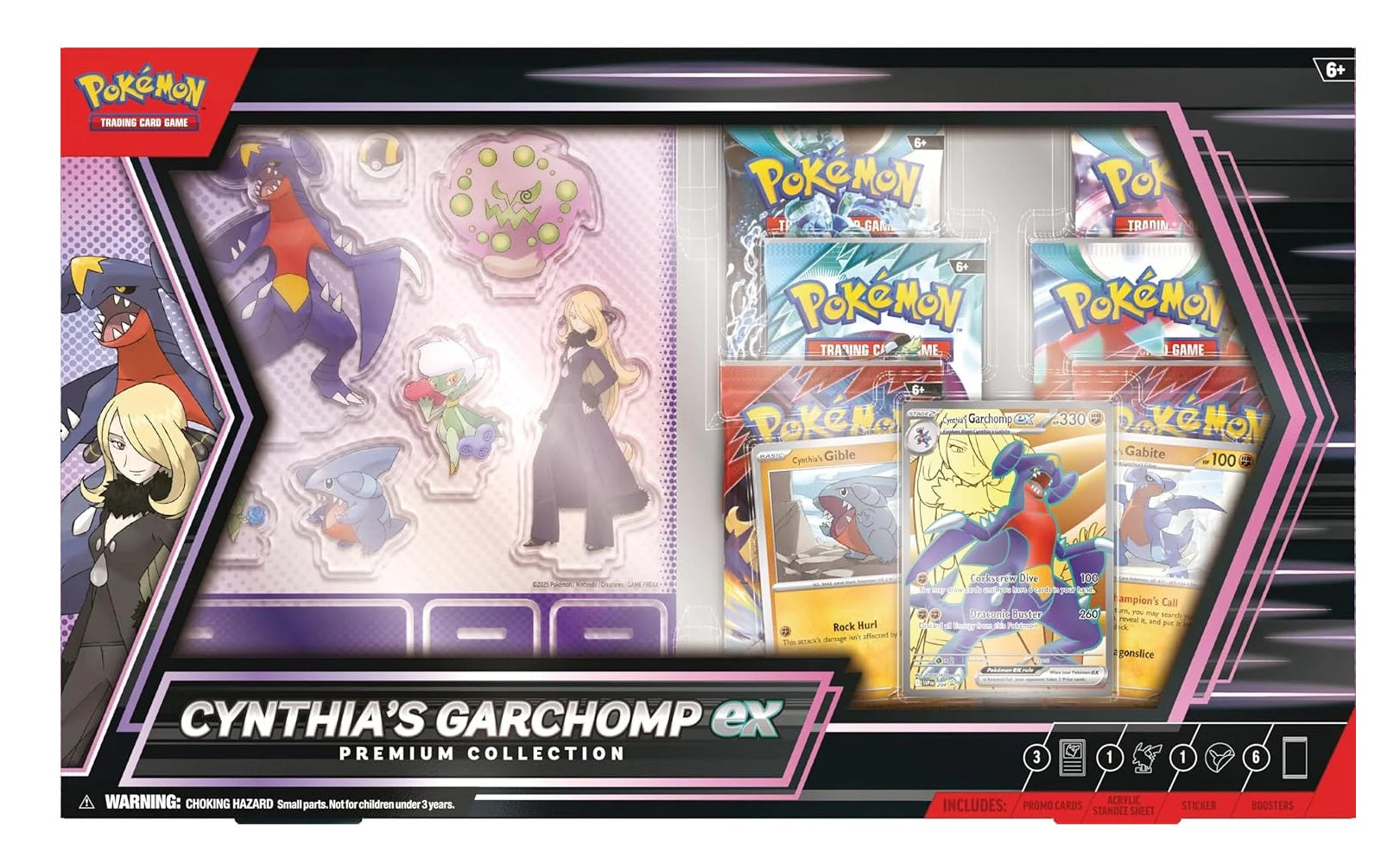 Pokemon TCG: Cynthia’s Garchomp ex Premium Collection