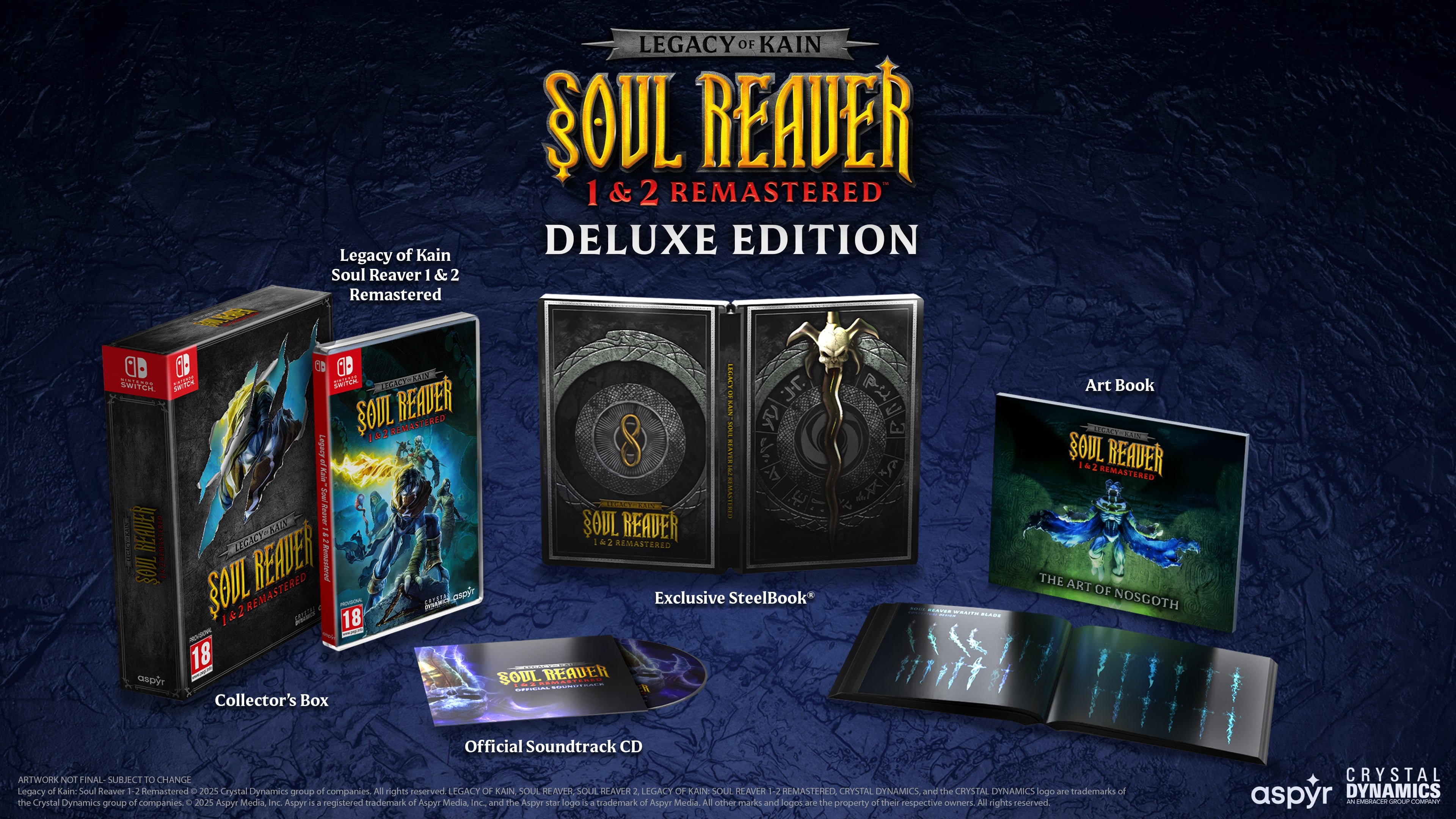 Legacy of Kain : Soul Reaver 1 & 2 Remastered - Deluxe Edition - flash vidéo