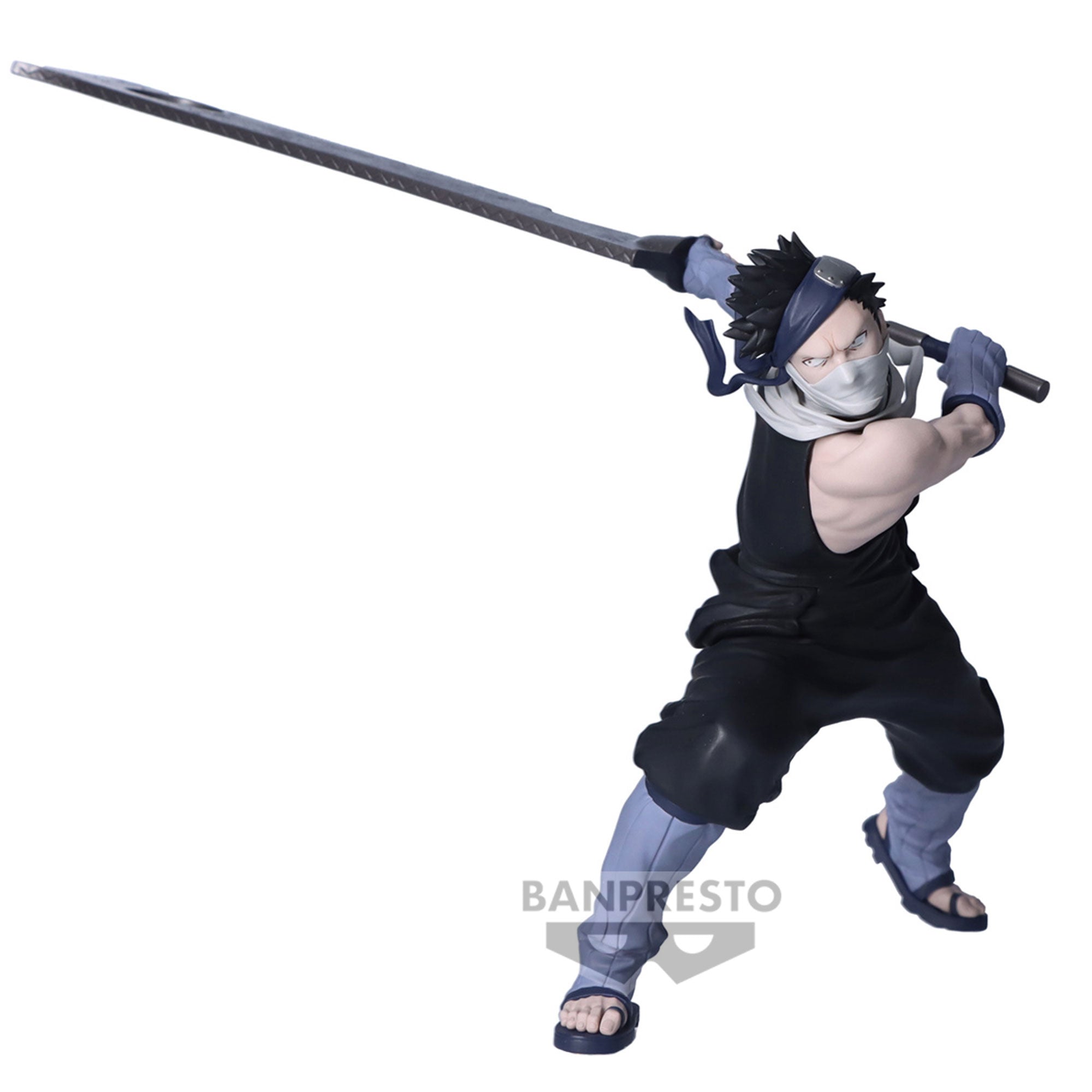 Naruto - Vibration Stars - Momochi Zabuza Statue 13cm - flash vidéo