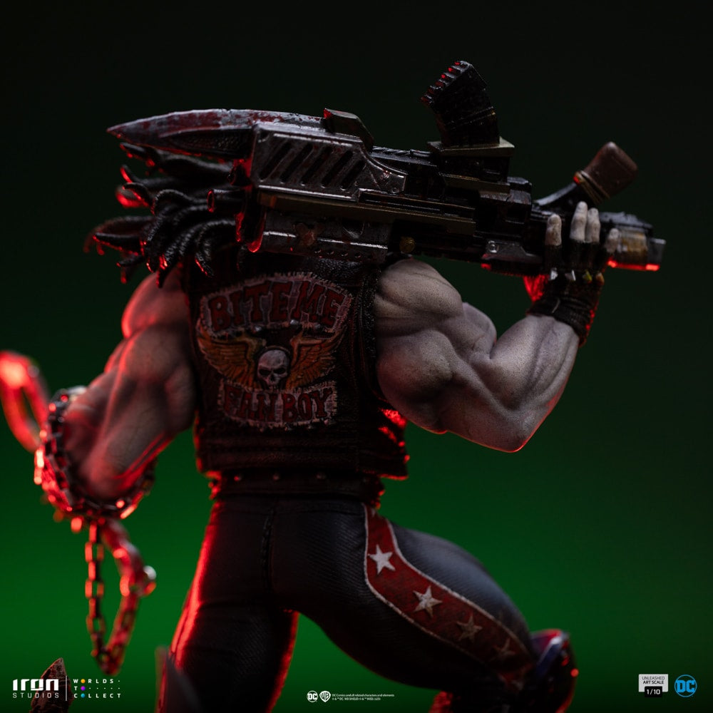 Iron Studios - Art Scale 1/10 - DC Comics - Lobo Unleashed Statue 25cm