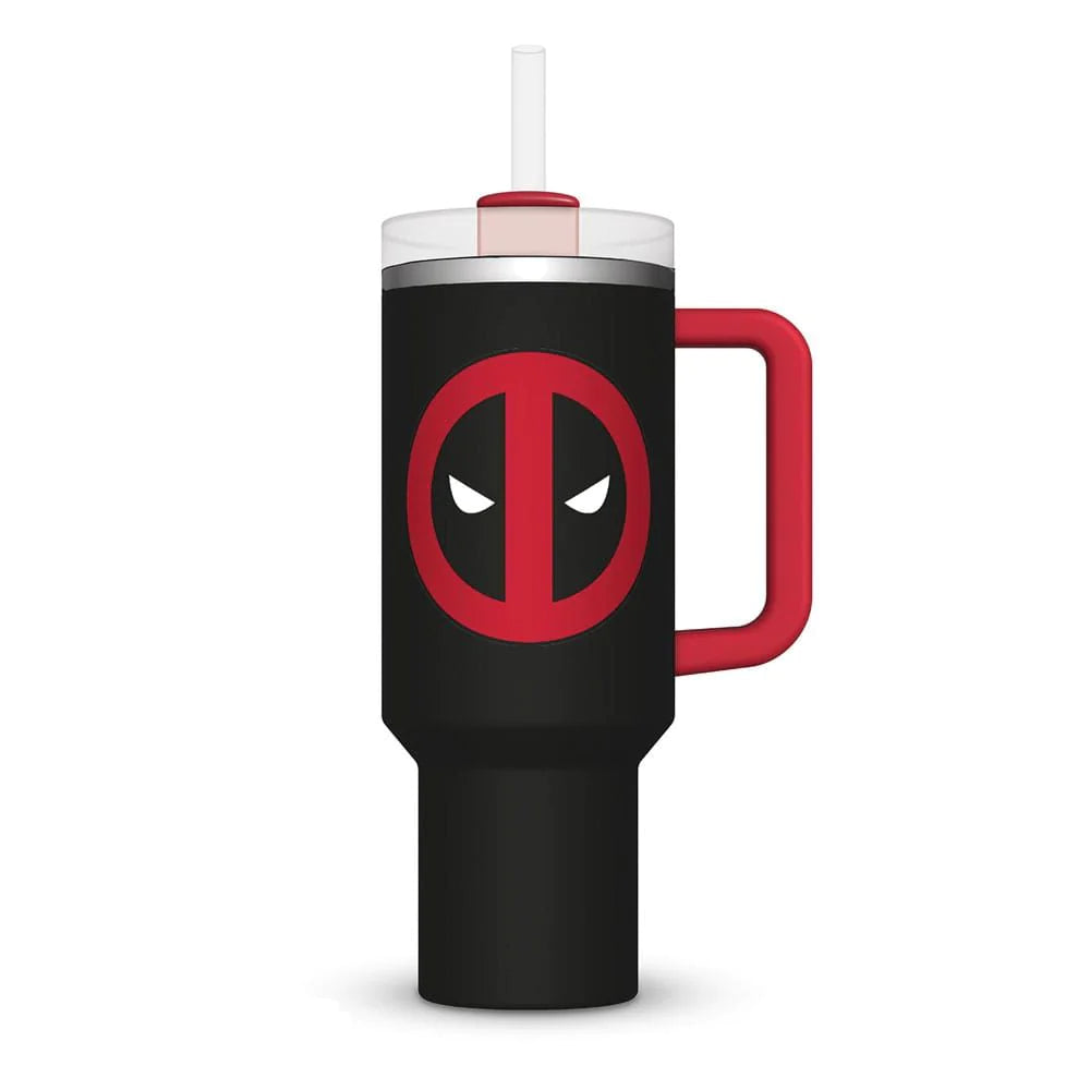 Marvel - Mug de voyage en acier inoxydable "Deadpool Logo" 1.2L