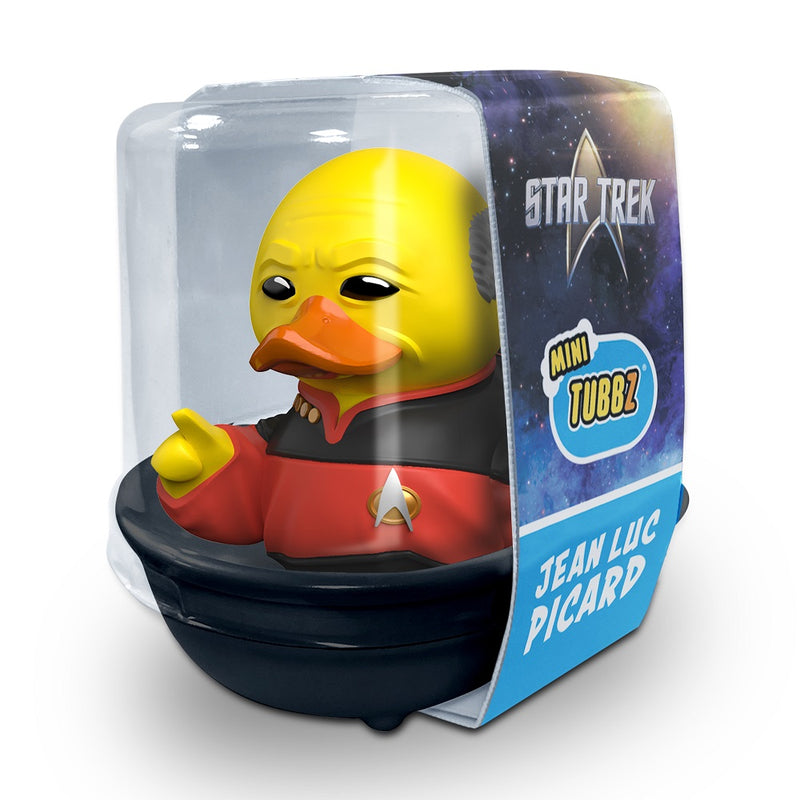 Numskull - Mini TUBBZ Canard de bain - Star Trek - Jean-Luc Picard (Édition baignoire) - 5cm