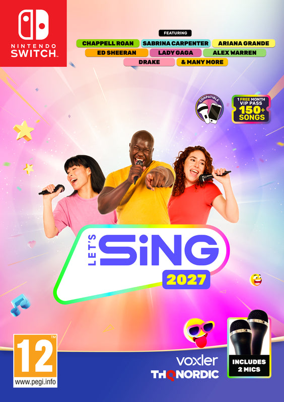 Let's Sing 2027 - International Version + 2 Microphones