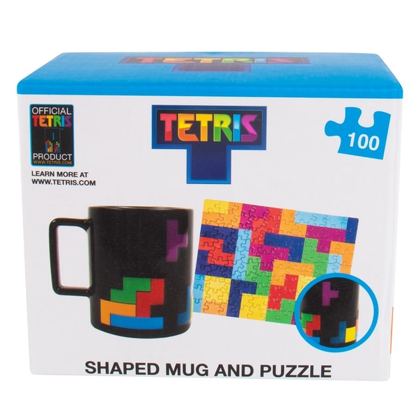 Tetris - Coffret mug et puzzle - flash vidéo