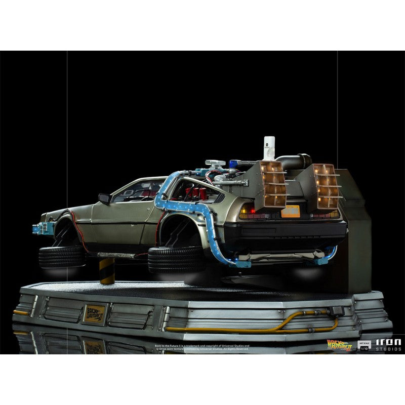 DELOREAN SET REGULAR VERSION - BACK TO THE FUTURE PART II - ART SCALE