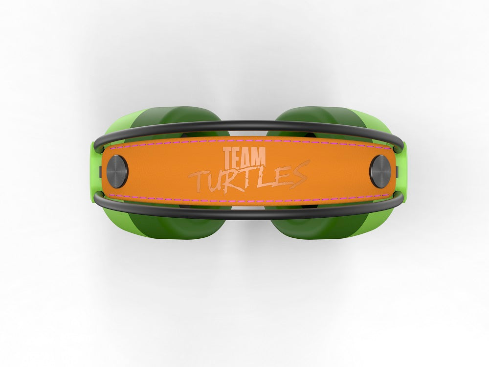 DragonShock - Casque de jeu filaire TMNT Cowabunga RGB pour PC