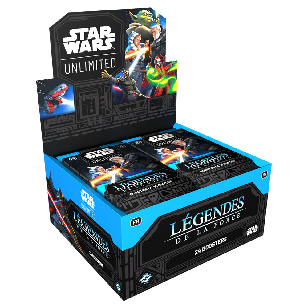 Star Wars Unlimited JCC - Display de Packs de booster Légendes de la Force (Display x24)
