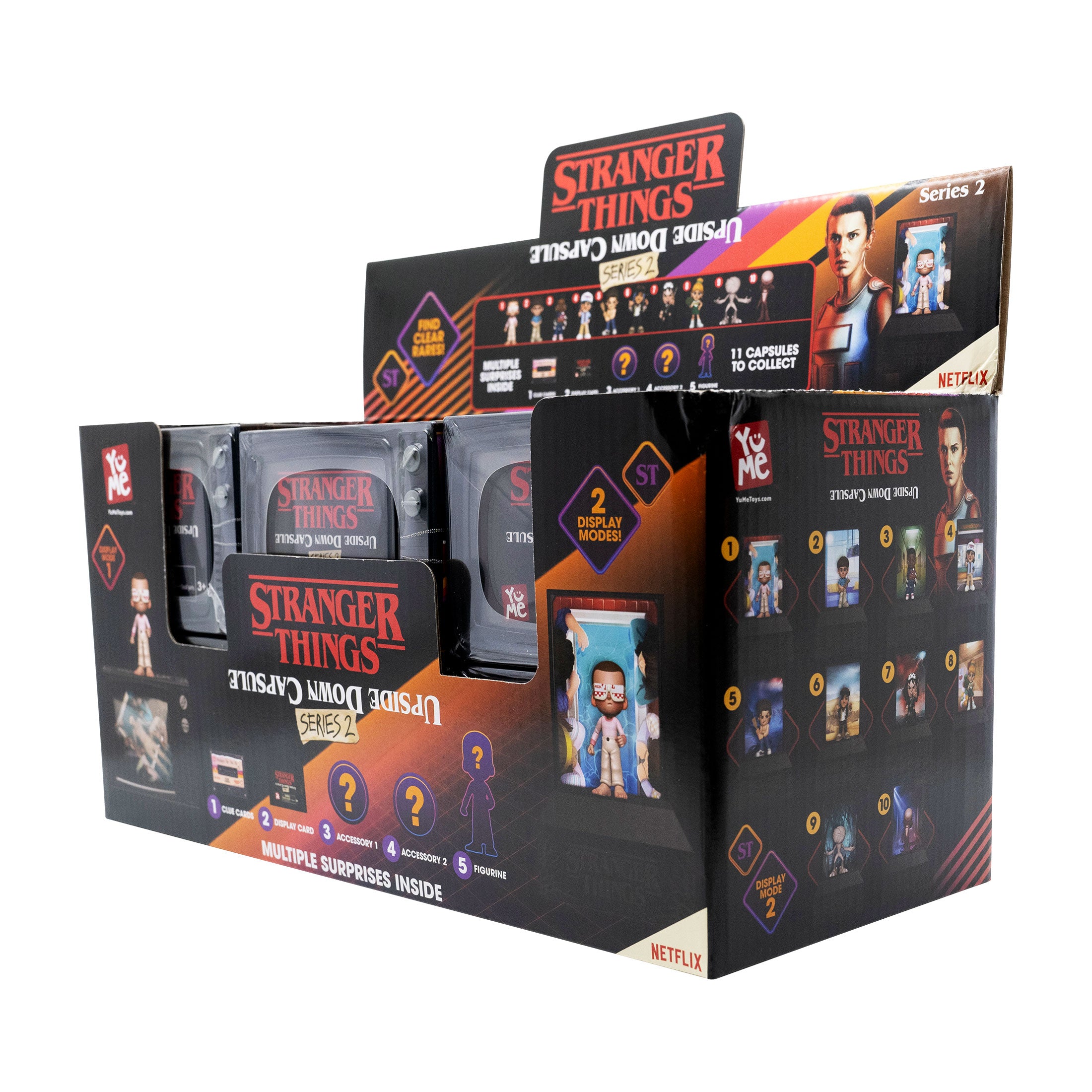 YuMe - Stranger Things - Upside Down Capsule Series 2 (12 units) - flash vidéo