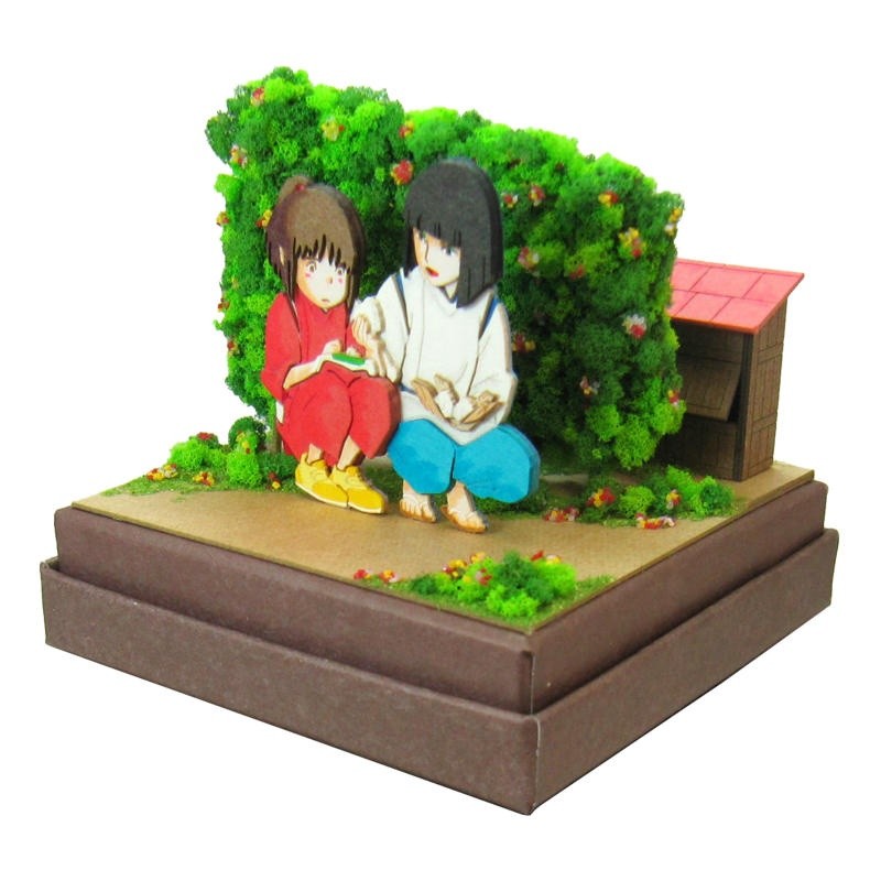 DIORAMA PAPIER CHIHIRO & HAKU - LE VOYAGE DE CHIHIRO