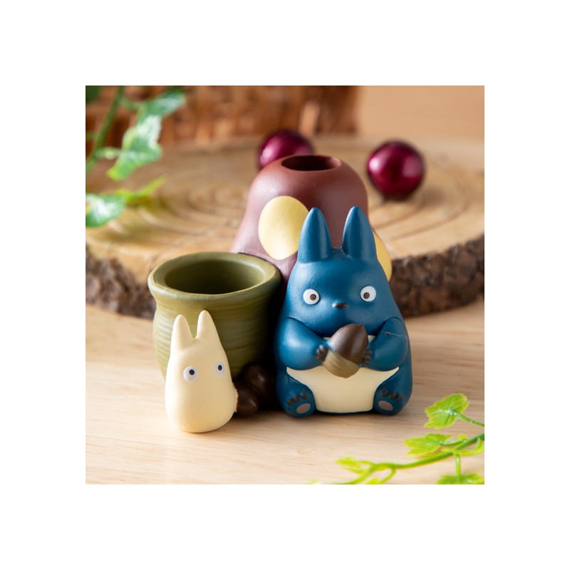 Ghibli - Mon voisin Totoro - Pot à crayon Totoro bleu & blanc