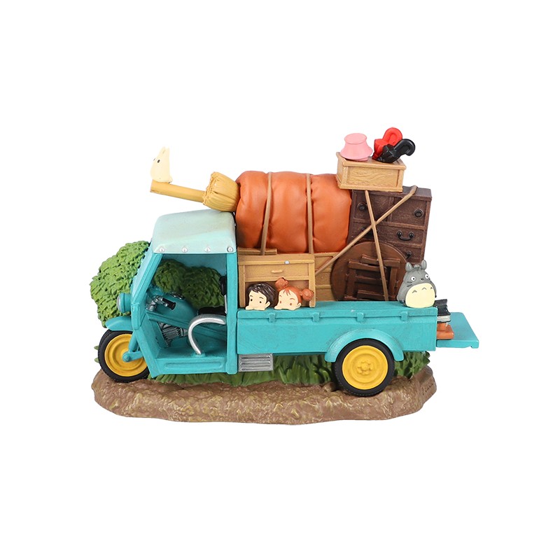 DIORAMA TRIPORTEUR TOTORO ET CALENDRIER - MON VOISIN TOTORO
