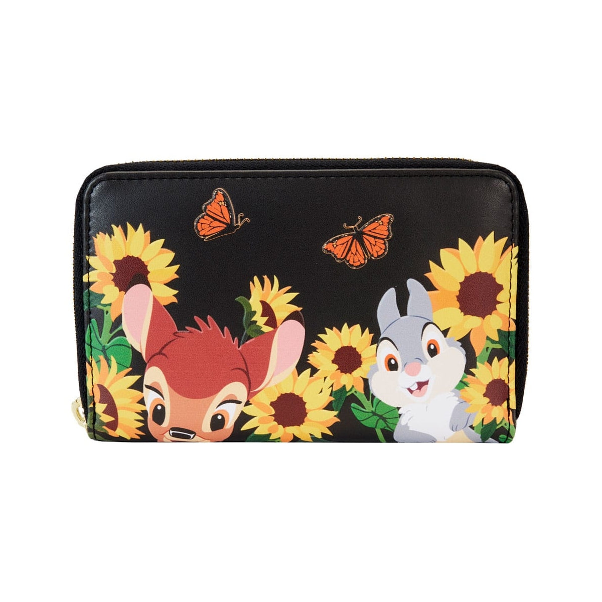 Loungefly: Disney - Bambi - Sunflower Friends Zip Around Wallet