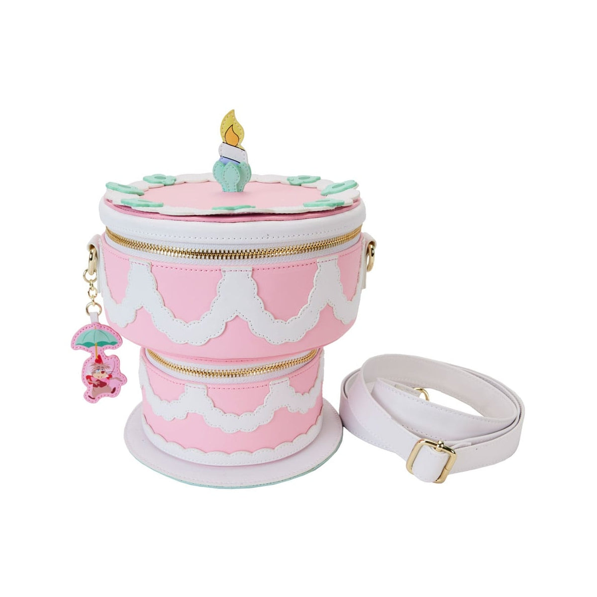 Loungefly: Disney - Alice in Wonderland - Unbirthday Cake Crossbody Bag