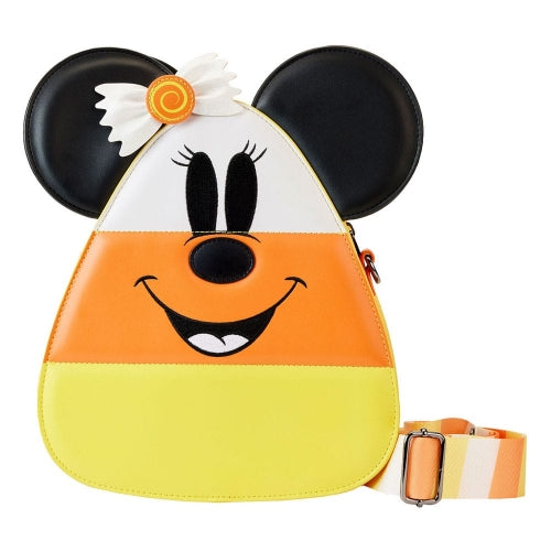 Loungefly: Disney - Mickey and Minnie Candy Corn Crossbody Bag