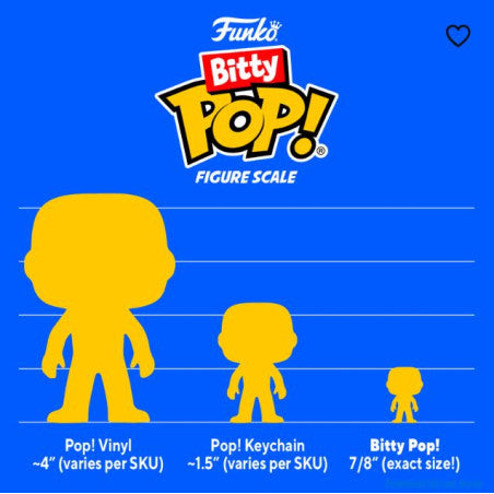 Funko Bitty Pop! Single: Friends Display (36 units) - flash vidéo