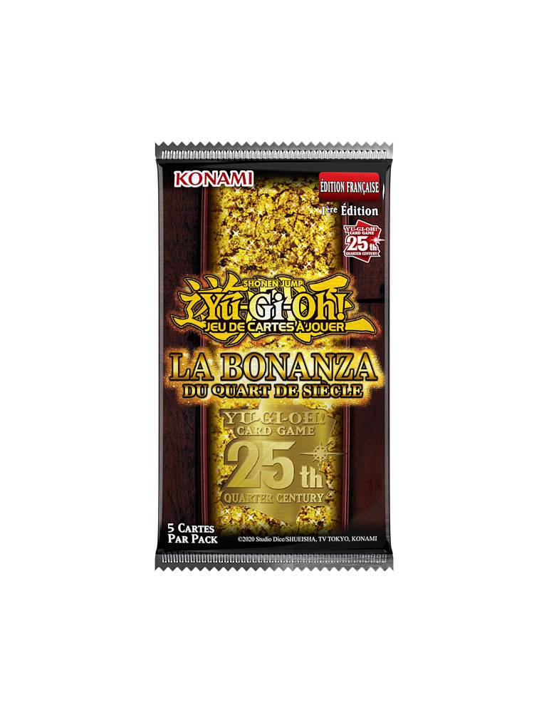 Yu-Gi-Oh! JCC - Booster La Bonanza du Quart de Siècle - flash vidéo