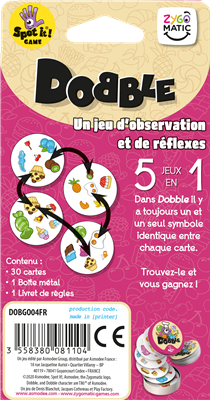 Dobble Gourmandise (Blister Eco)