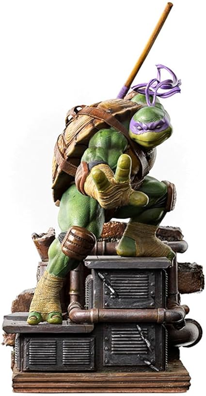 Iron Studios - BDS Arts Scale 1/10 - Teenage Mutant Ninja Turtles - Donatello Statue 24cm - flash vidéo