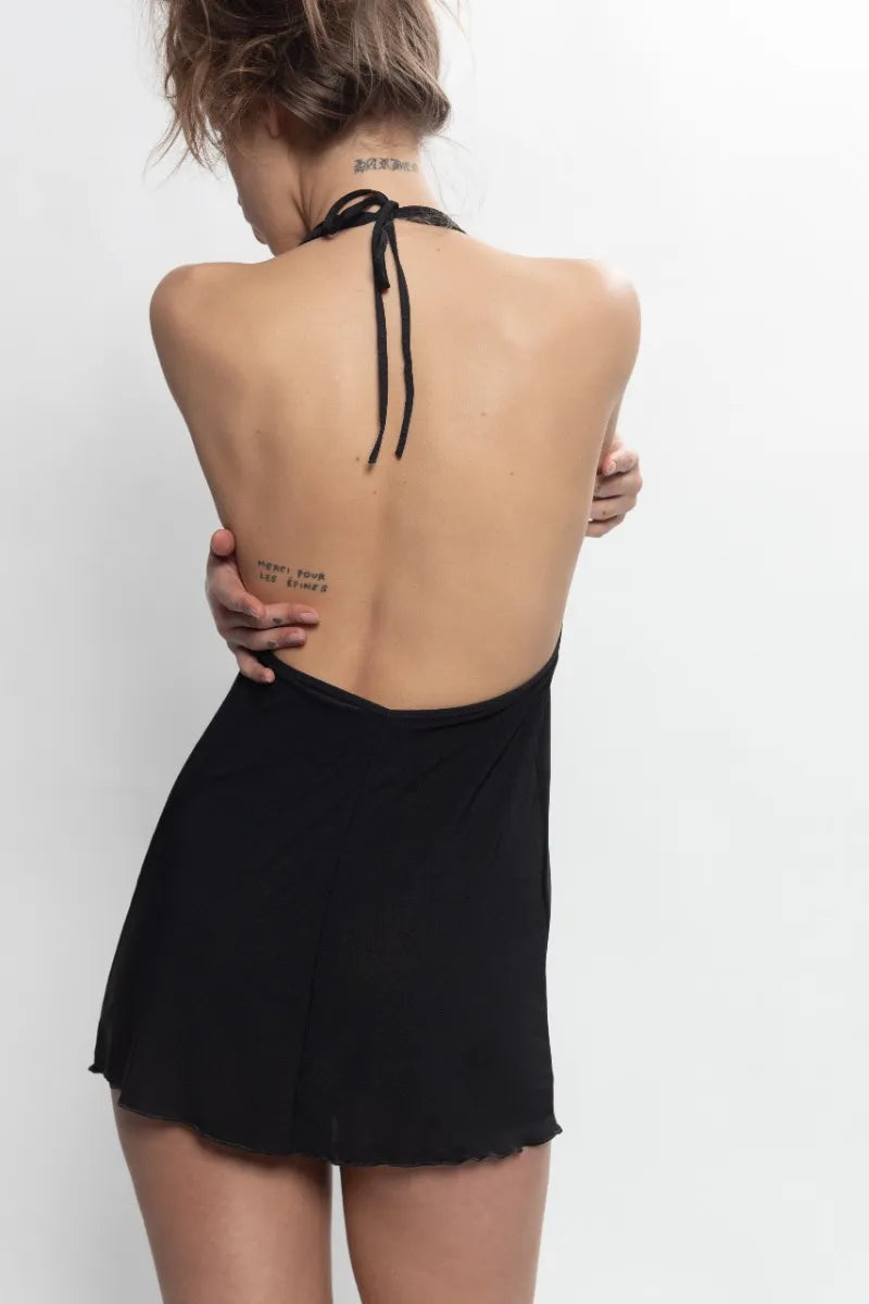 Marc Dorcel - Robe Courte Avec Dos Nu Et Décolleté Plongeant - flash vidéo