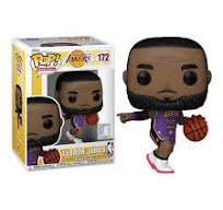 Funko Pop! NBA: Los Angeles Lakers - LeBron James (Purple Jersey)