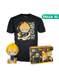 Funko Pop! & Tee: Dragon Ball Z: Majin Vegeta (Glow in the Dark) - XL - flash vidéo