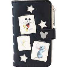 Loungefly: Disney - Mickey Mouse 100TH Anniversary Sketchbook Flap Wallet - CONFIDENTIAL - flash vidéo