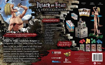 Attack on Titan - Le dernier rempart - Exclusivité CLD