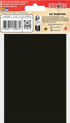 Fairy Tail : Natsu & Happy (Sleeves)