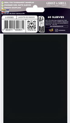 Ghost in the Shell : Section 9 (Sleeves)