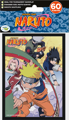 Naruto - Konoha Team - Sachet de 60 protèges cartes standard