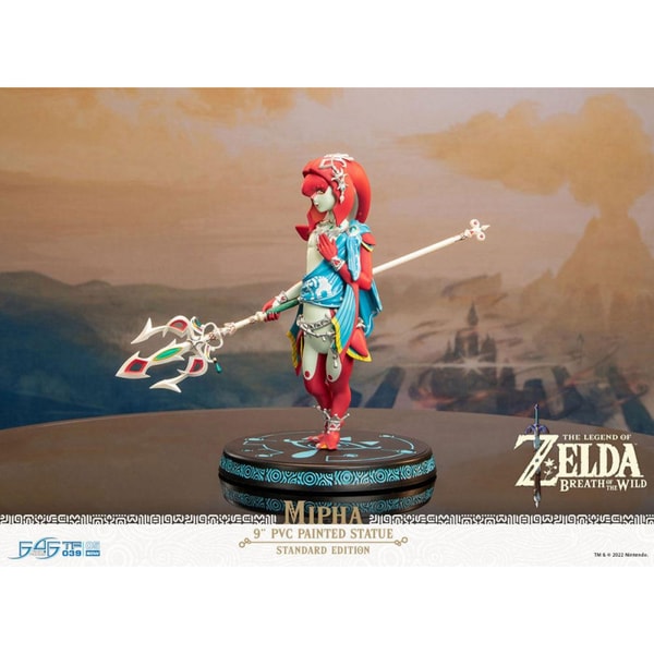 First 4 Figures - The Legend of Zelda : Breath of the Wild - Mipha Statue Edition Standard 21cm - flash vidéo
