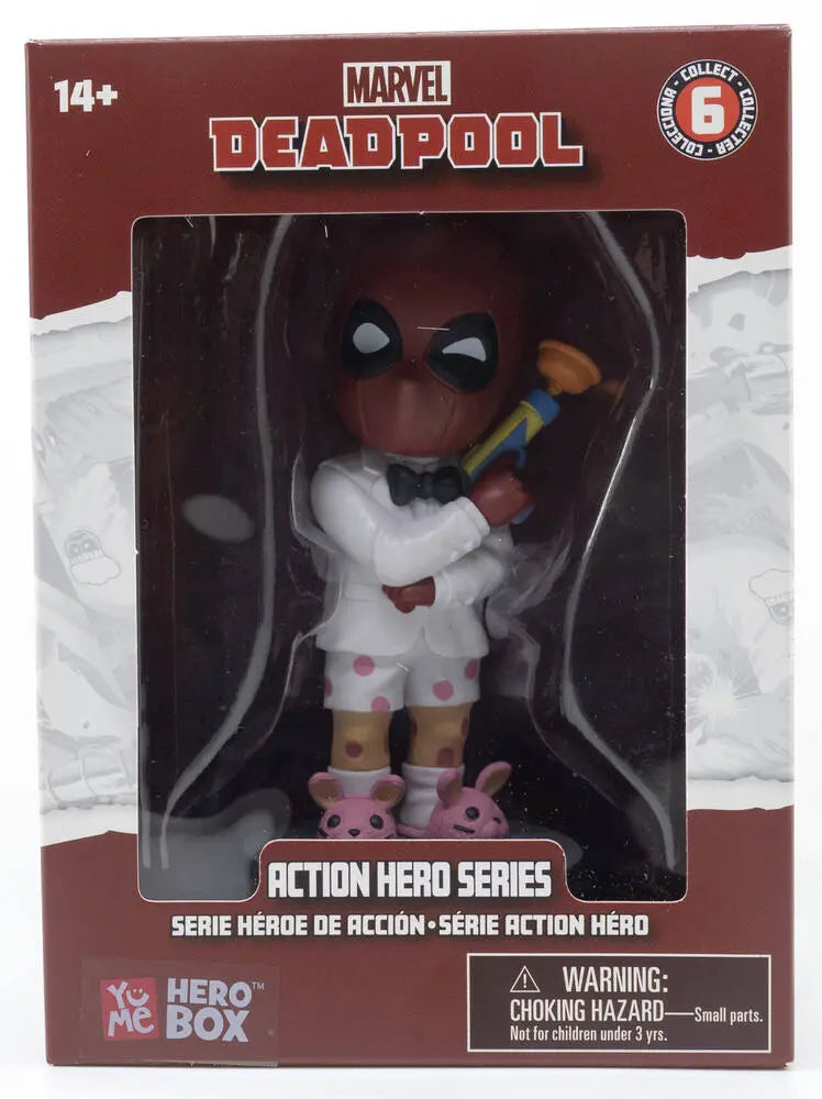 YuMe Hero Box Action Series - Figurines Deadpool 8cm