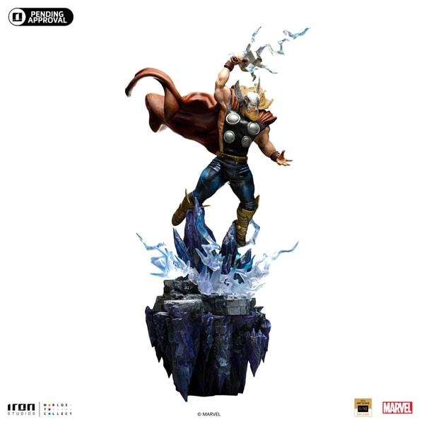 Iron Studios - Deluxe BDS Art Scale 1/10 - Marvel - Thor "Infinity Gauntlet" Statue 44cm - flash vidéo