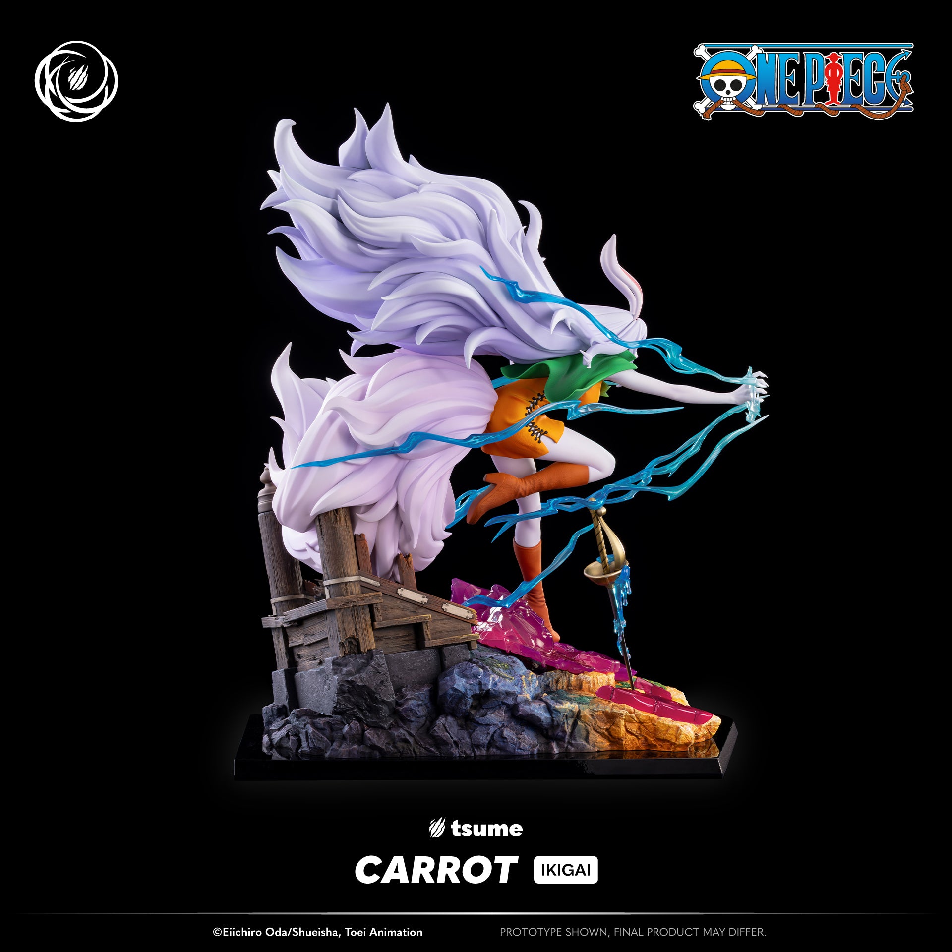 Tsume Art - IKIGAI 1/6 - One Piece - Carrot Statue 46cm