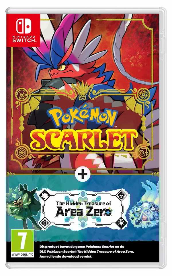 Pokémon Écarlate + Pass d'extension Le trésor enfoui de la Zone Zéro - flash vidéo