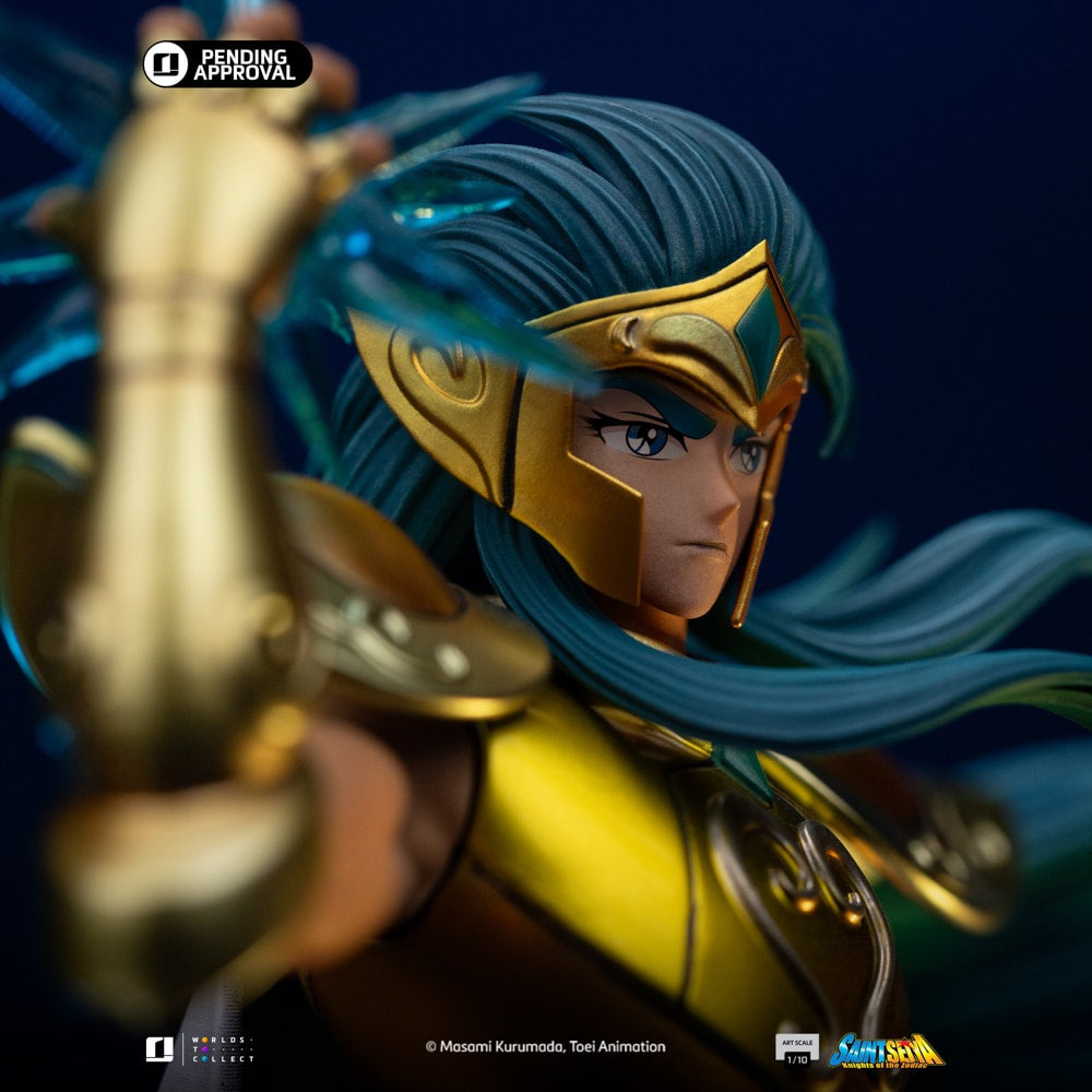 Iron Studios - Art Scale 1/10 - Saint Seiya - Aquarius Camus Statue 25cm