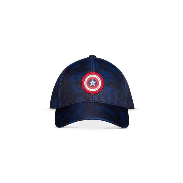 Marvel - Captain America - Casquette ajustable "Logo" - flash vidéo