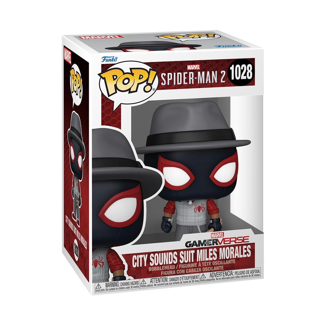 Funko Pop! Games: Spider-Man 2 - City Sounds Suit Miles - flash vidéo
