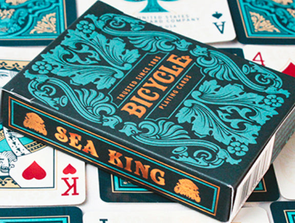 Bicycle - Carte de jeu Standard 56 pièce(s) Sea King - flash vidéo