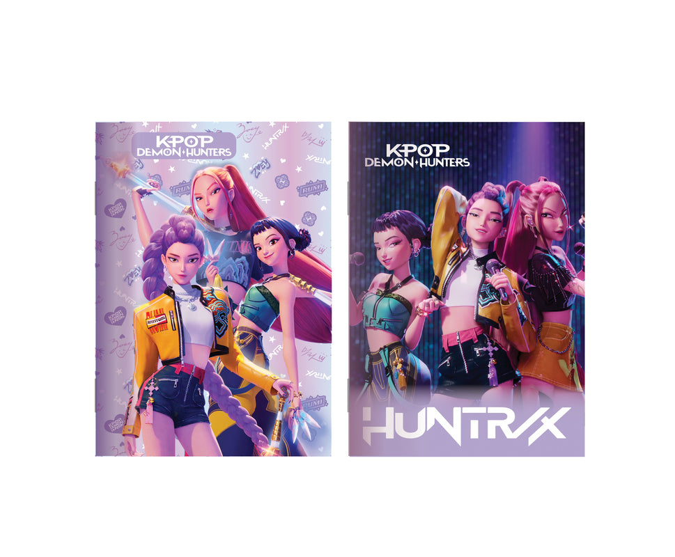 K-Pop Demon Hunters - Carnet de croquis A5 à spirales 50 feuilles